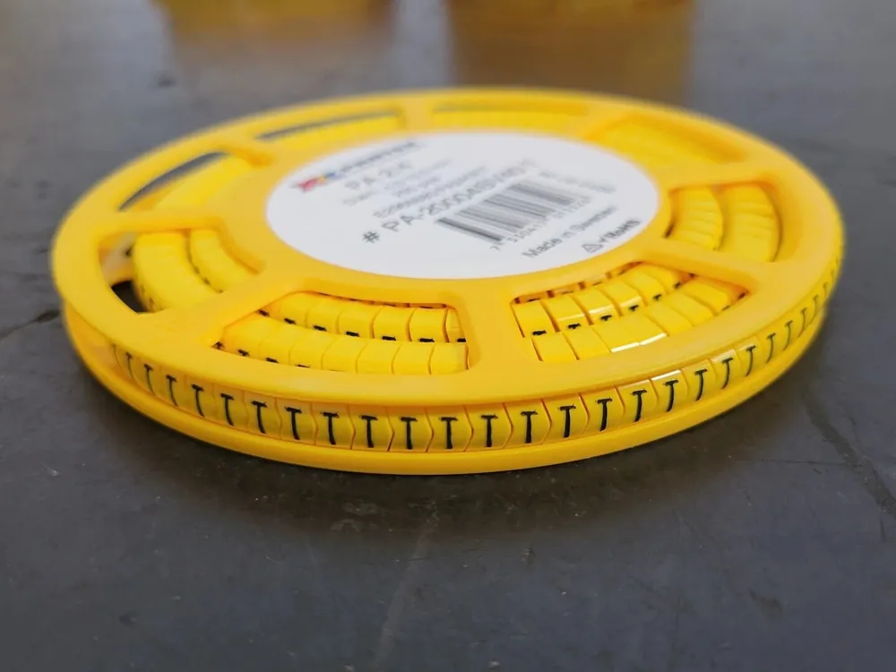 PA 2/4 Character T Cable Marker PA-20004SV40.T