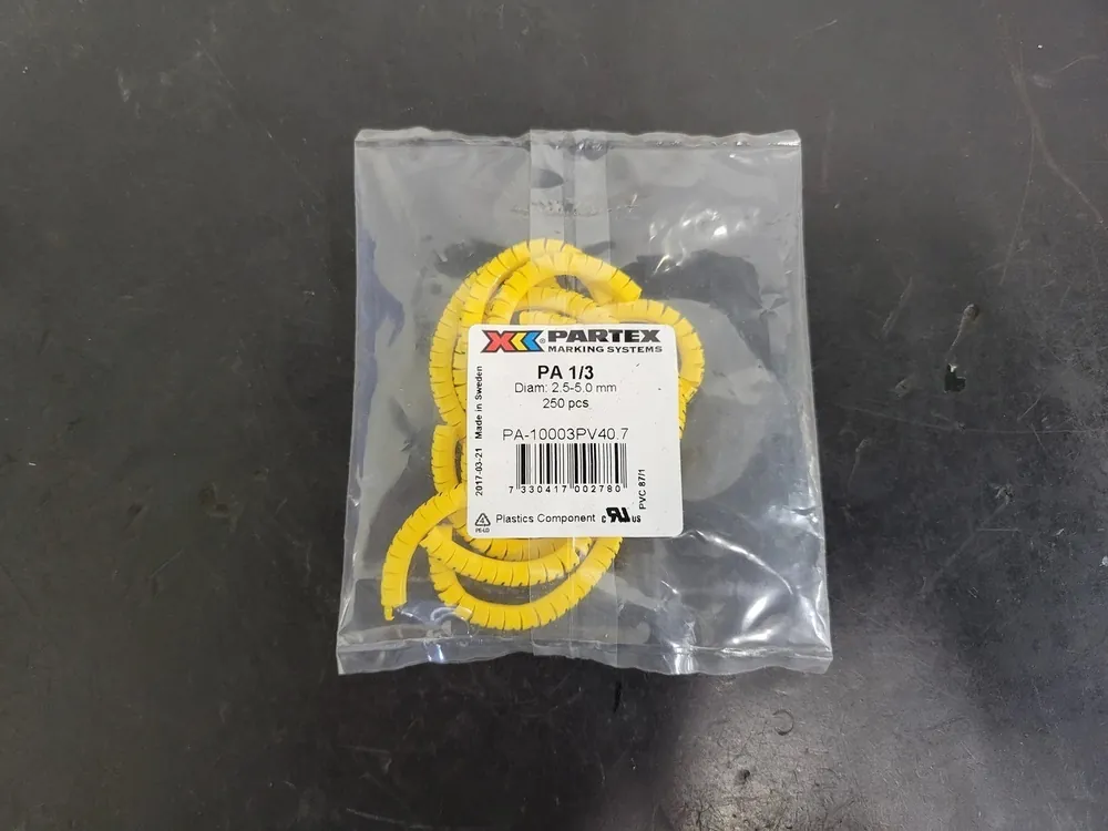 PA 1/3 Character 7 Cable Marker PA-10003PV40.7 (250 pcs)