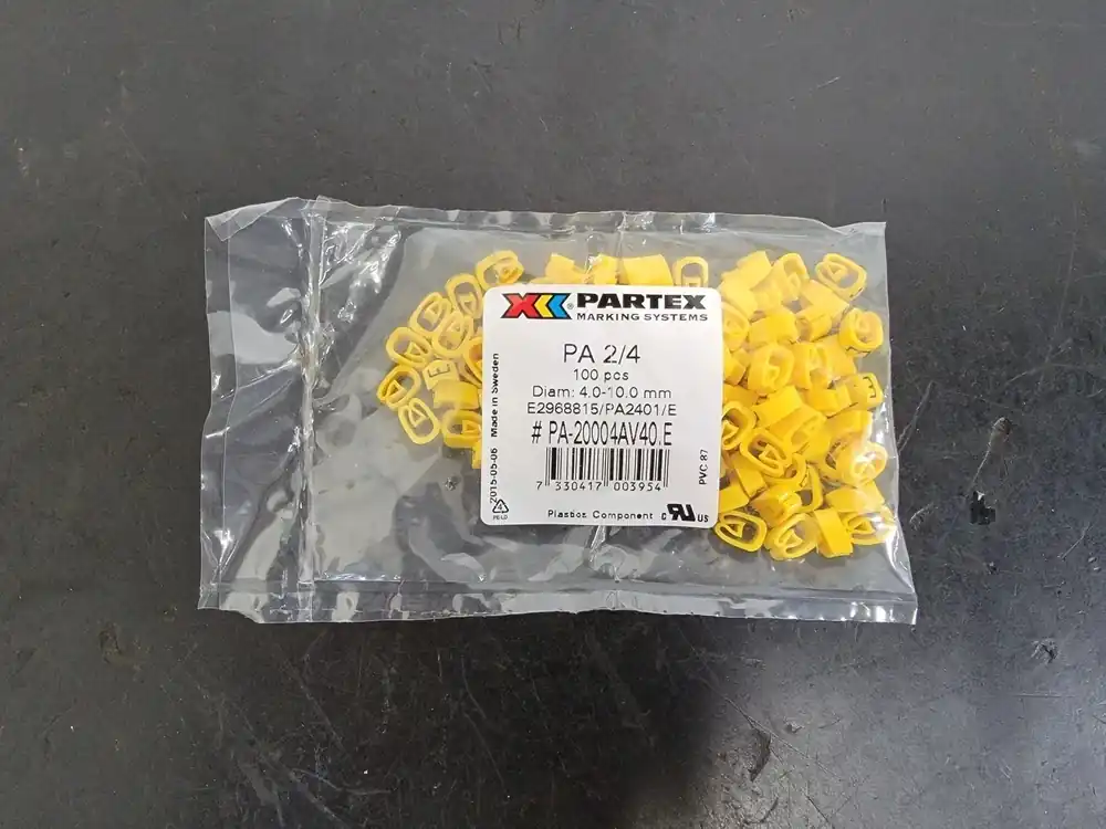 PA 2/4 Character E Cable Marker PA-20004AV40.E (100 pcs)