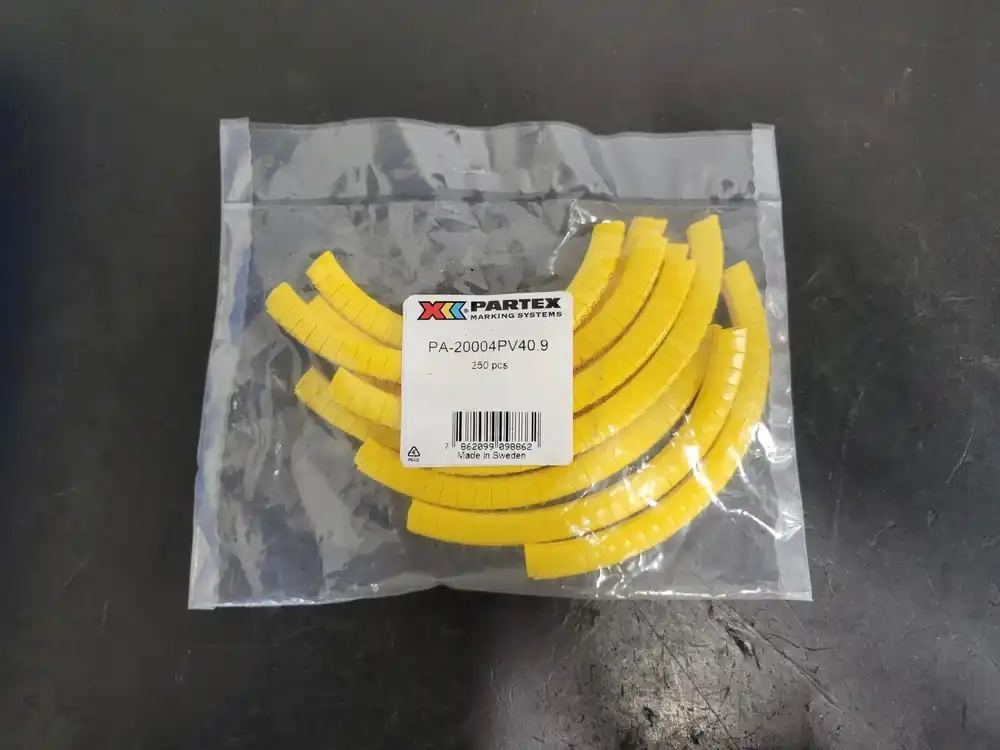 PA 2/4 Character 9 Cable Marker PA-20004PV40.9 (250 pcs)
