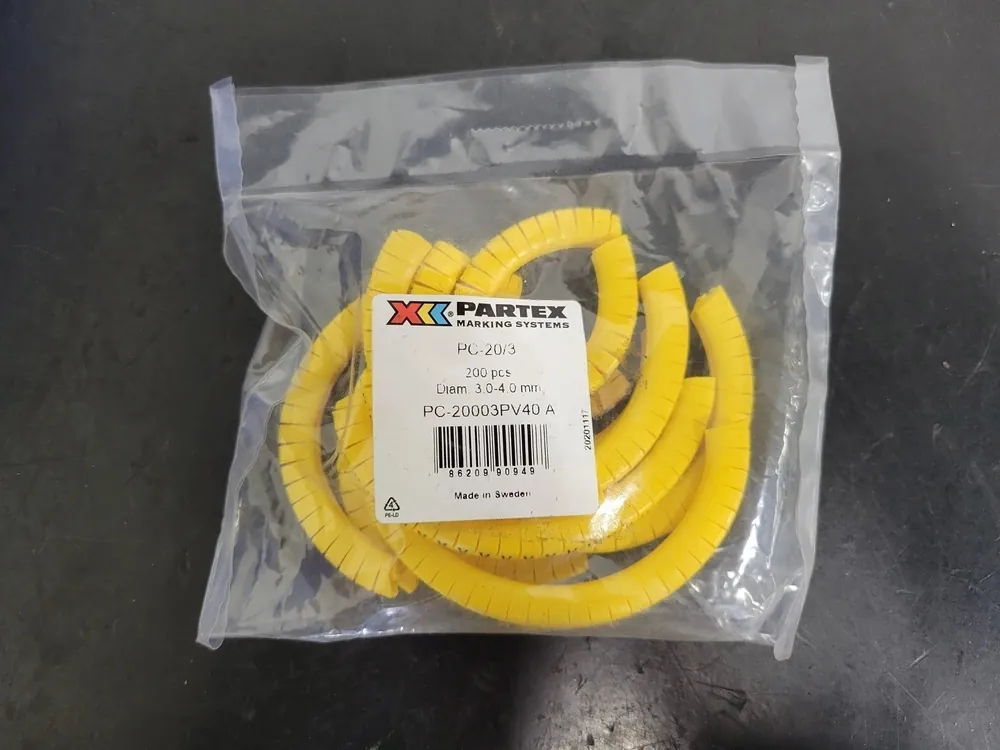 PC 20/3 Character A Cable Marker PC-20003PV40.A (200 pcs)