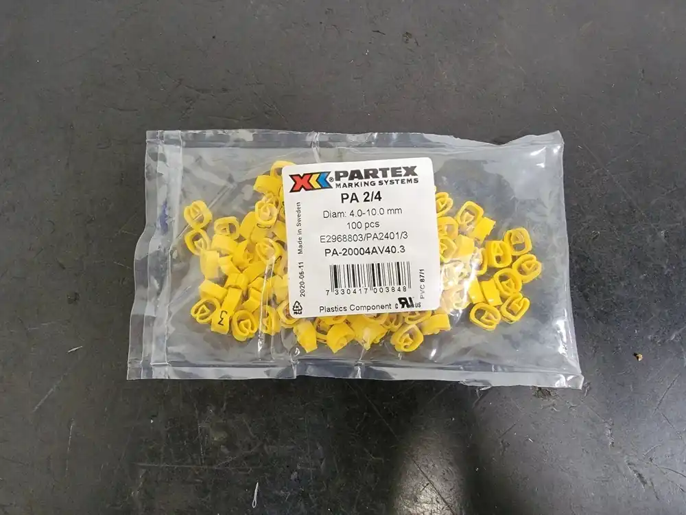 PA 2/4 Character 3 Cable Marker PA-20004AV40.3 (100 pcs)