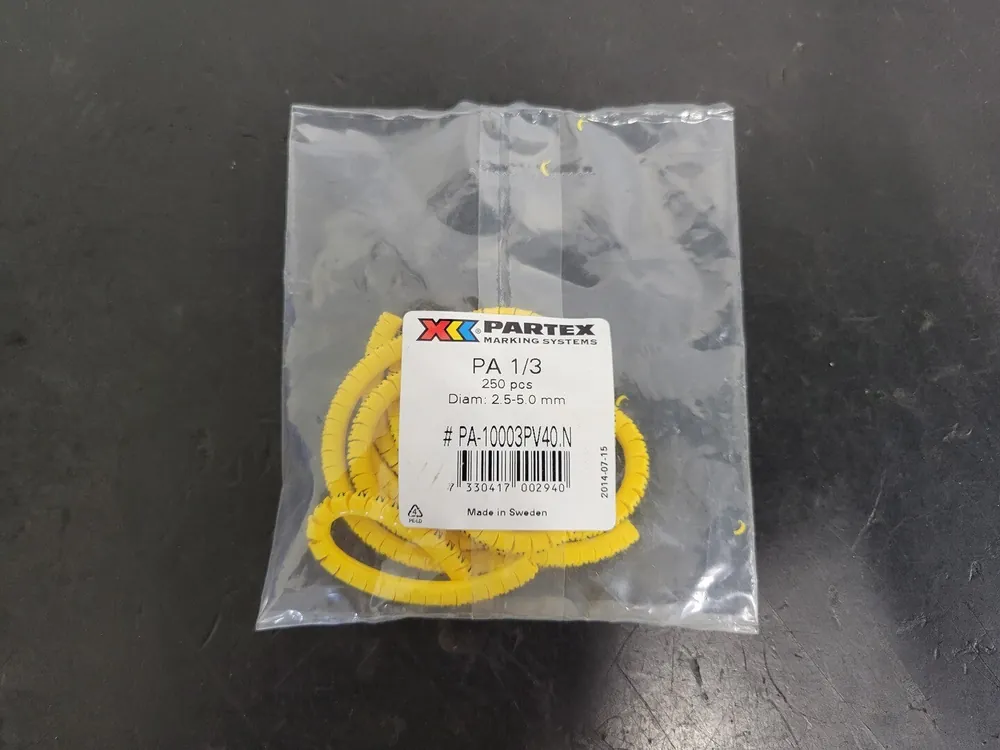 PA 1/3 Character N Cable Marker PA-10003PV40.N (250 pcs)