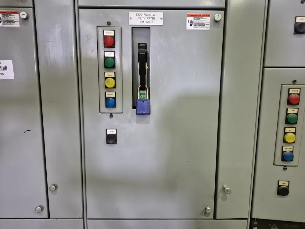 50 hp 600V 3-Ph Motor Control Center Bucket 03FI