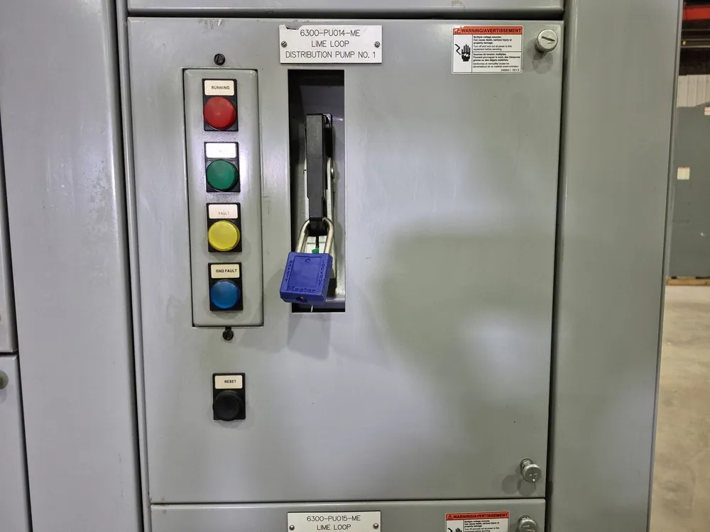 7.5 hp 600V 3-Ph Motor Control Center Bucket 04FG