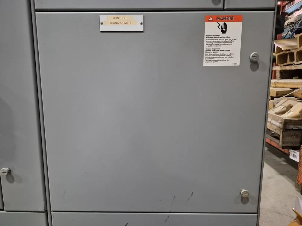 10kVA 600V Pri 120/240V Sec 1-Ph Dry Transformer D53492210, MCC Bucket Tiastar