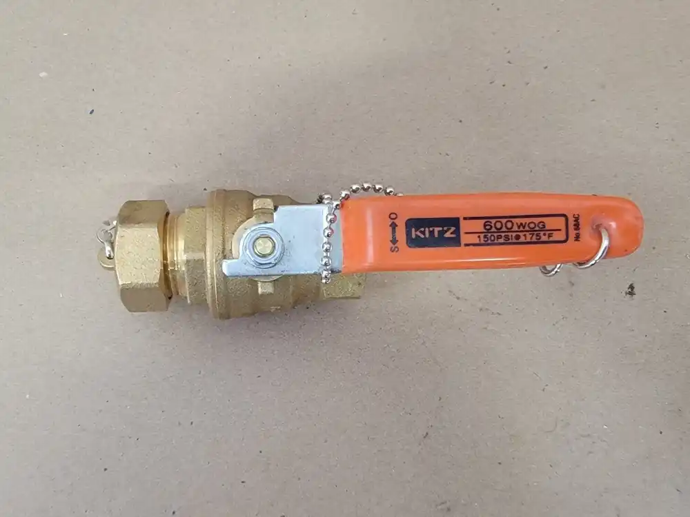 3/4" 600 WOG Ball Valve Brass (Box of 8)