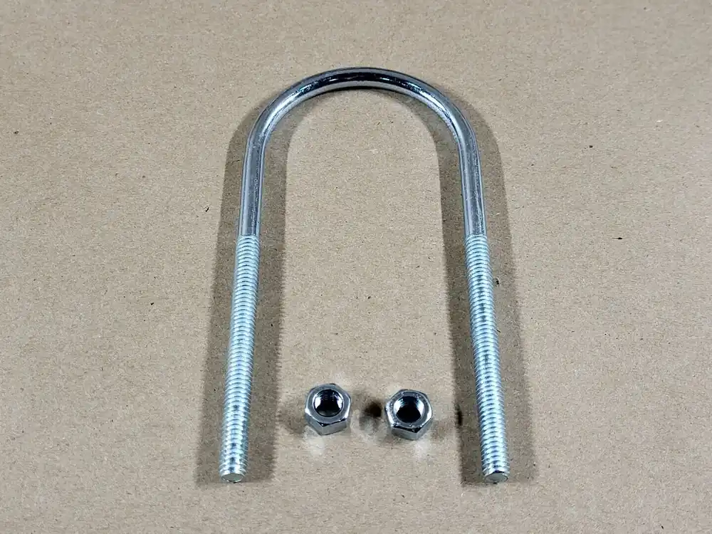 U-Bolt, Round Bend, Steel, 5/16"-18, 5-5/8", 32TH14BB (Box of 72)