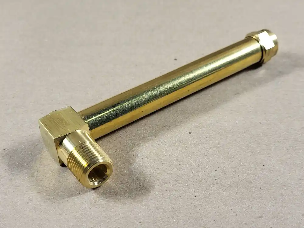 Vented Brass Oil Gauge 3/8" NPTF G107-3 (Bag of 6)