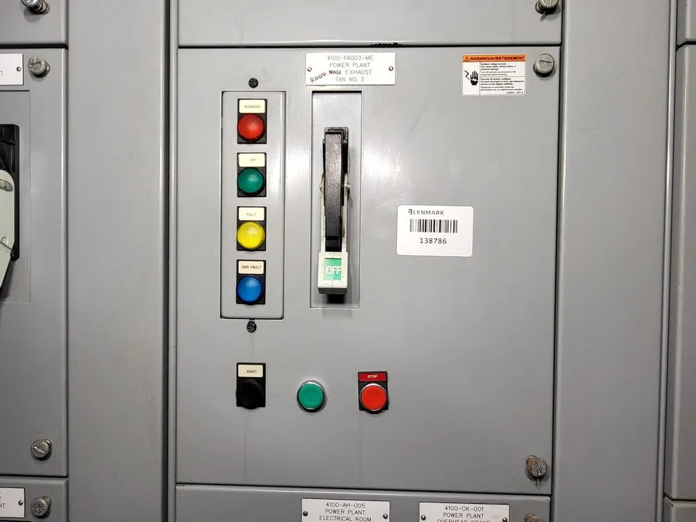 7.5 hp 600V 3-Ph Motor Control Center Bucket 03FG