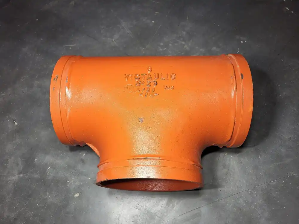 8" / 219.1 Groove End Tee Fitting No. 20