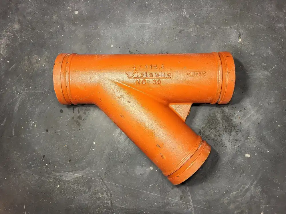 4" 45 Deg Lateral Grooved End No. 30
