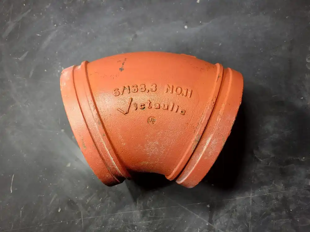 6" 45 Deg Elbow Grooved End No. 11
