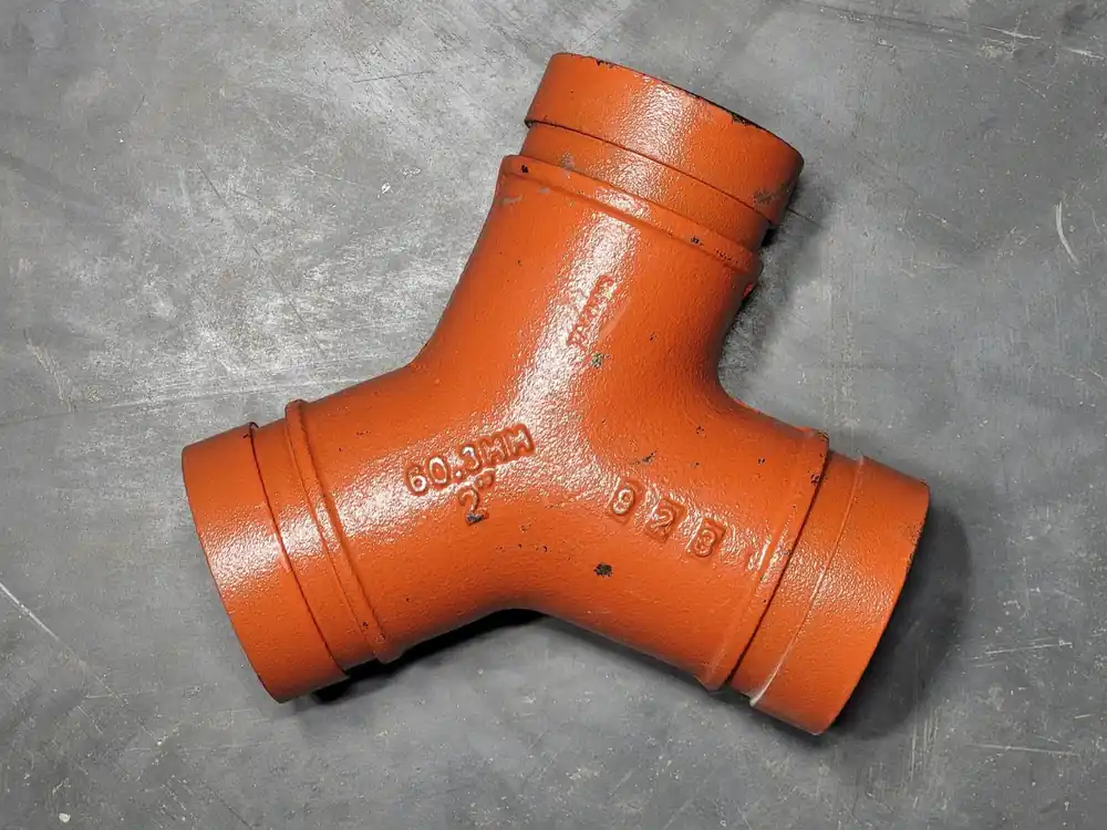 2" True-Y Grooved End 7137