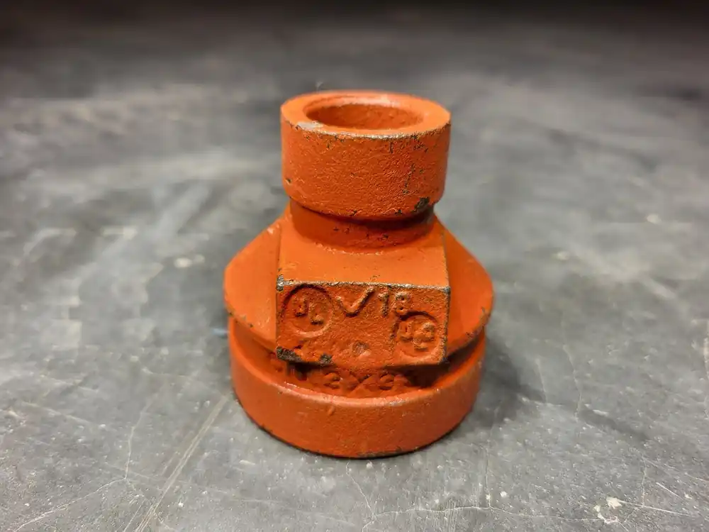 2" x 1" Grooved Concentric Reducer No. 50