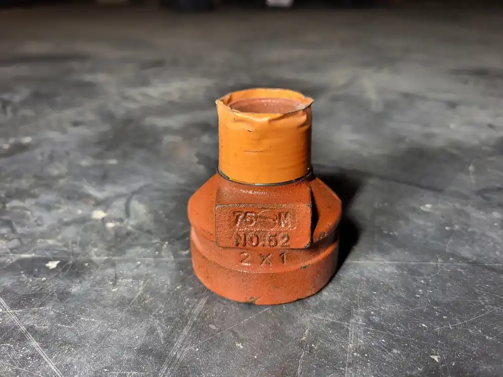 2" x 1" Grooved x Thread Reducer No. 52