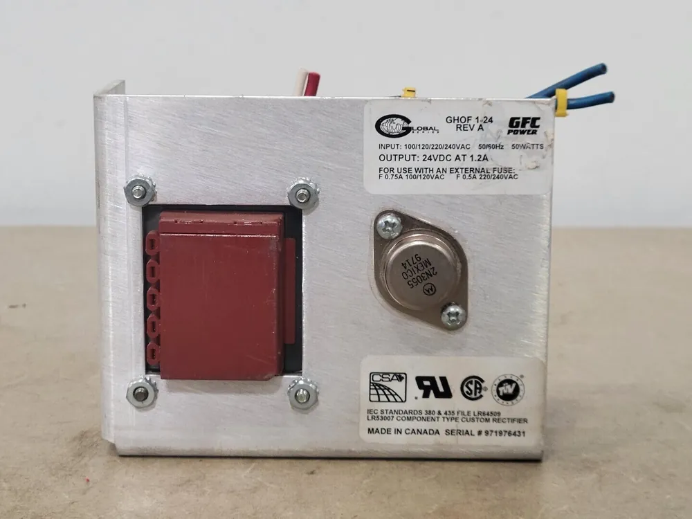 1.2 Amp 240 Volts Power Supply GHOF 1-24, 24VDC