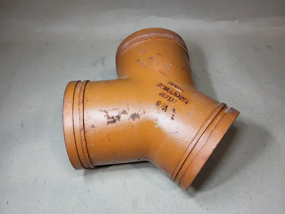 6" True-Y Grooved End 7137