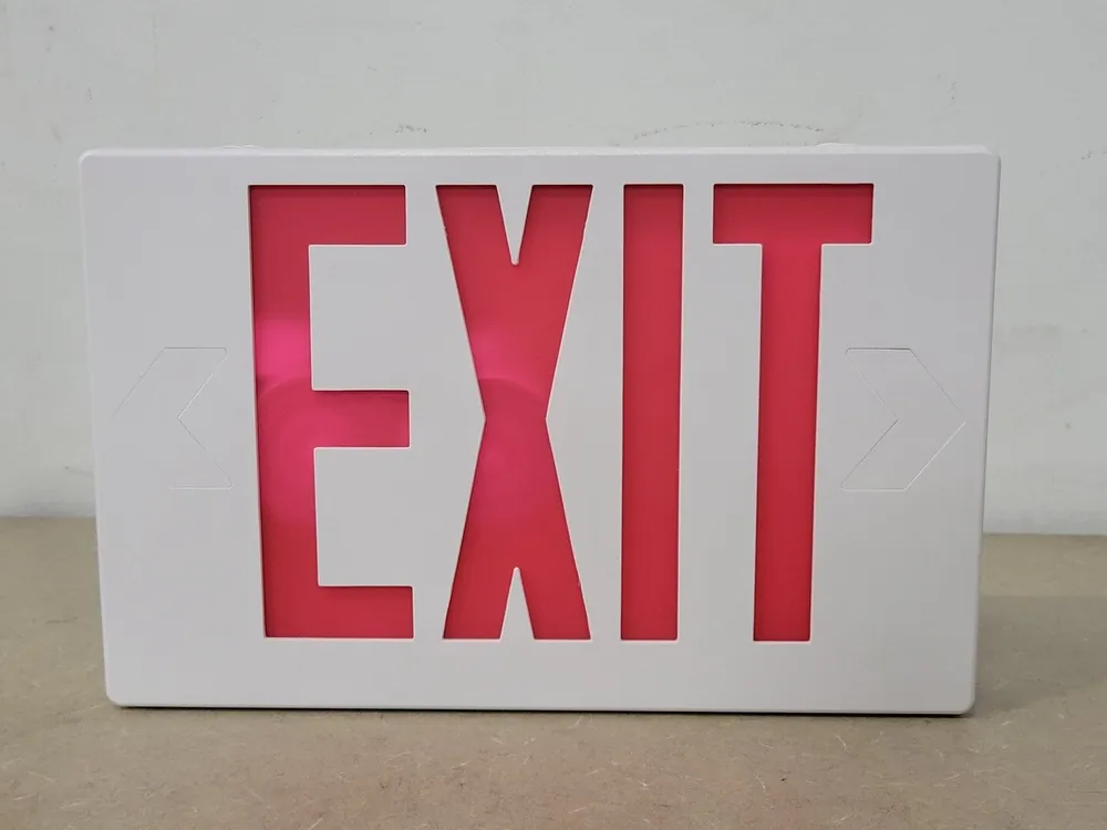 Thermoplastic Exit/Emergency Combo APC7R