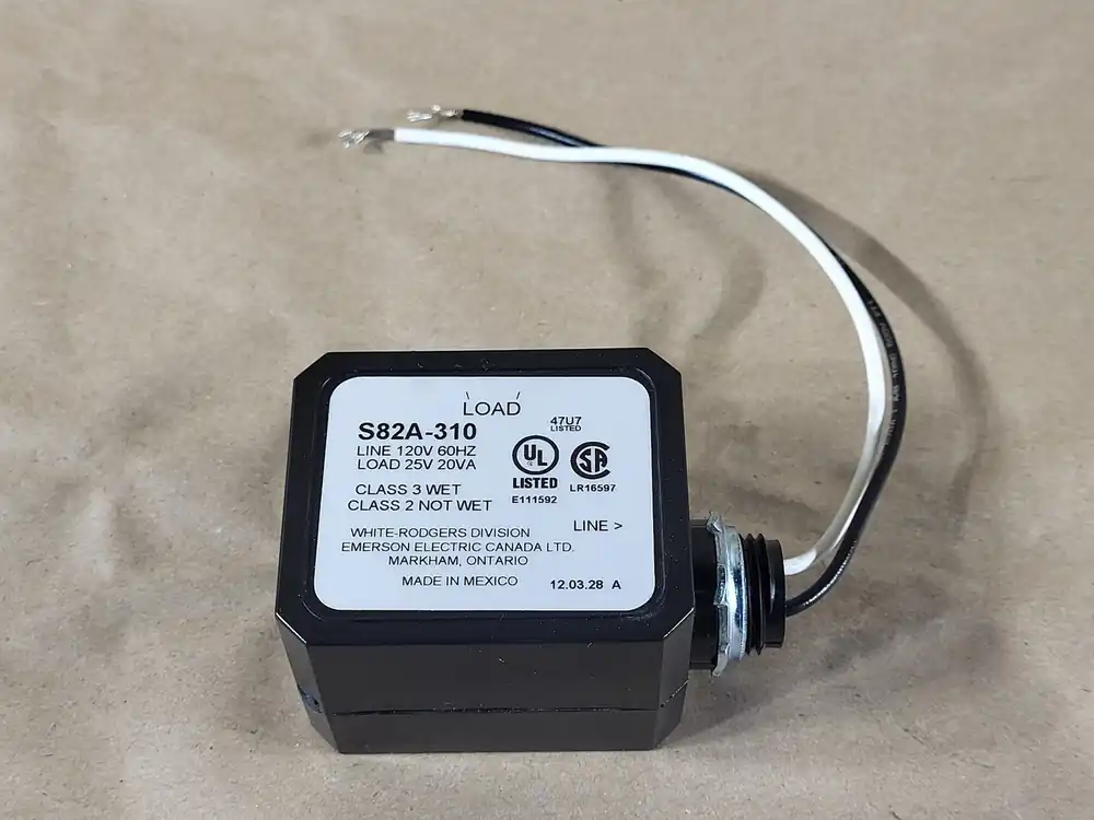 20VA Transformer 120 Pri. Volts, 25 Sec. Volts, S82A-310