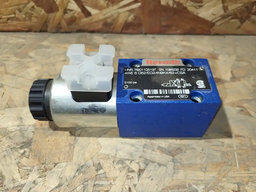 Directional Spool Valve R901105197, 4WE 6 D62/EG24N9K4/62