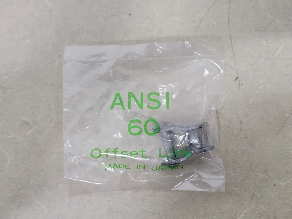 Roller Chain Offset Link ANSI 60 (Lot of 10)