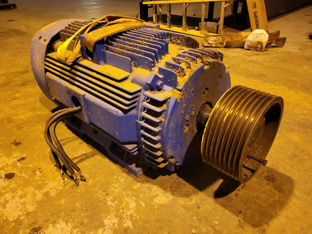 150 hp, 575 Volts, 1190 rpm, 3-Ph, 447T Electric Motor 5KE447SS304A