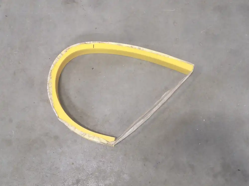 2" Dia. UHMW Polyethylene U-Channel RPG470