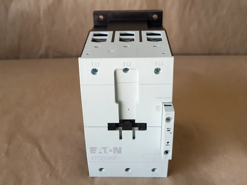 95 Amp, 3-Pole, 0NO+0NC, 110/120 VAC Contactor XTCE095F00A