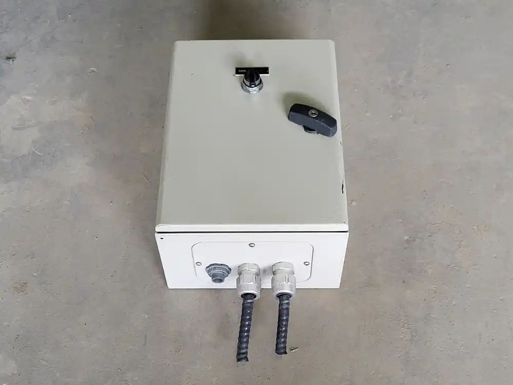 Control Panel w/ Breaker, Control Relay and Contactor
