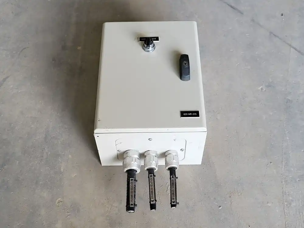 Control Panel w/ Breaker, Control Relay and Contactor