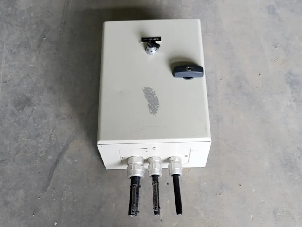 Control Panel w/ Breaker, Control Relay and Contactor
