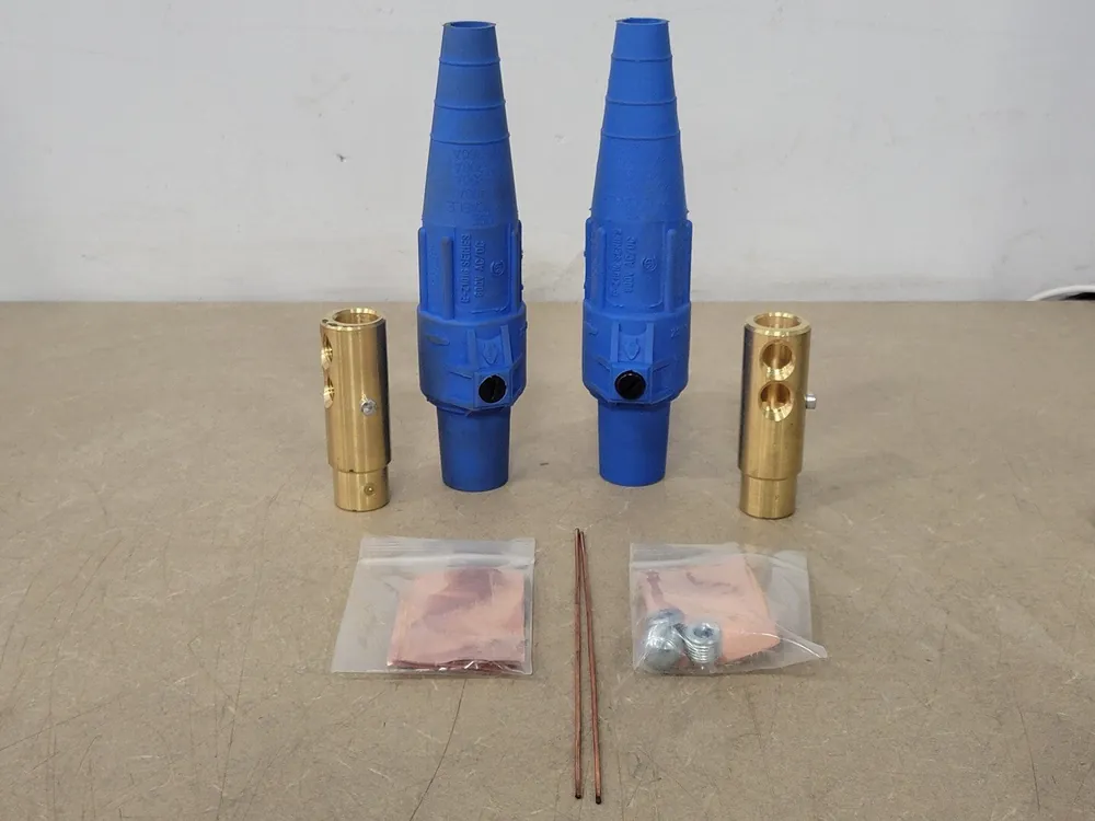 Cam-Lok Female Plug Blue 2/0-4/0, E-Z1016-8393