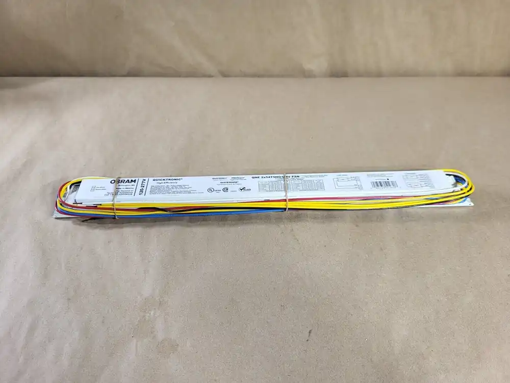 2 Lamp T5HO Programmed Rapid Start Electronic Ballast QHE2x54T5HO, 51470-A