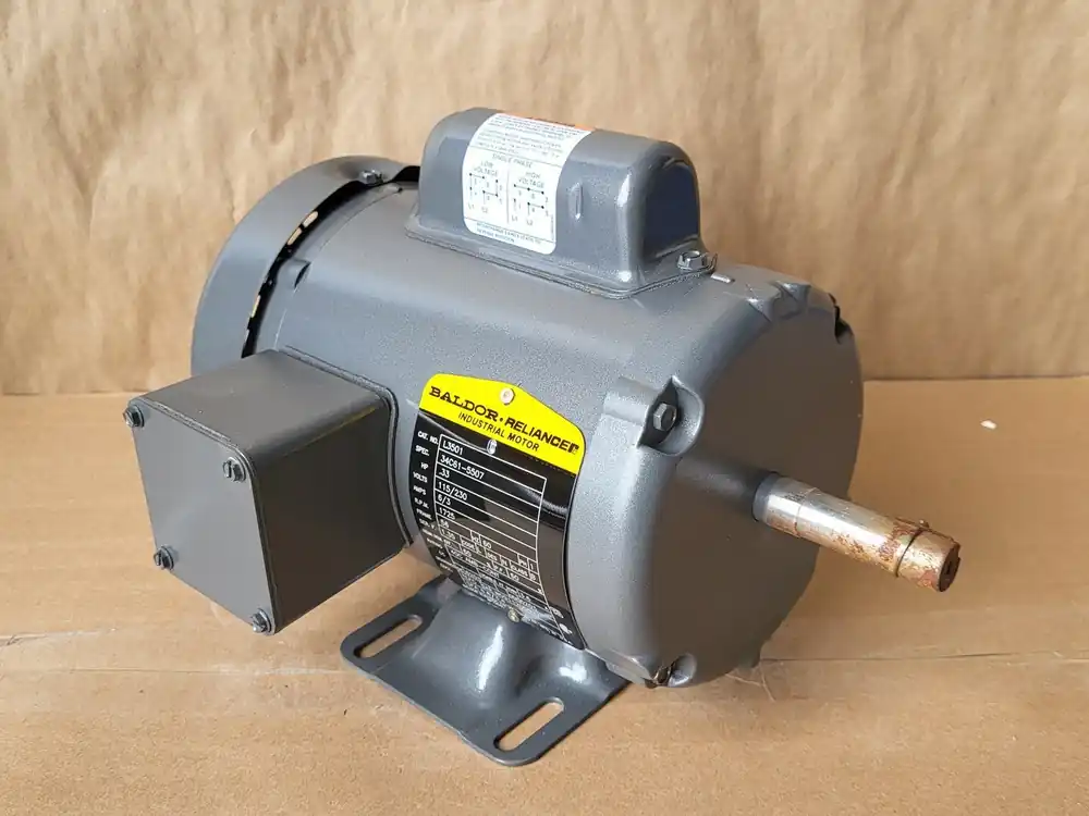0.33 hp, 115/230 Volts, 1725 rpm, 56C Electric Motor L3501