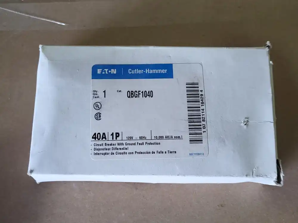 40 Amp, 1 Pole, 120/240 Volts Circuit Breaker QBGF1040