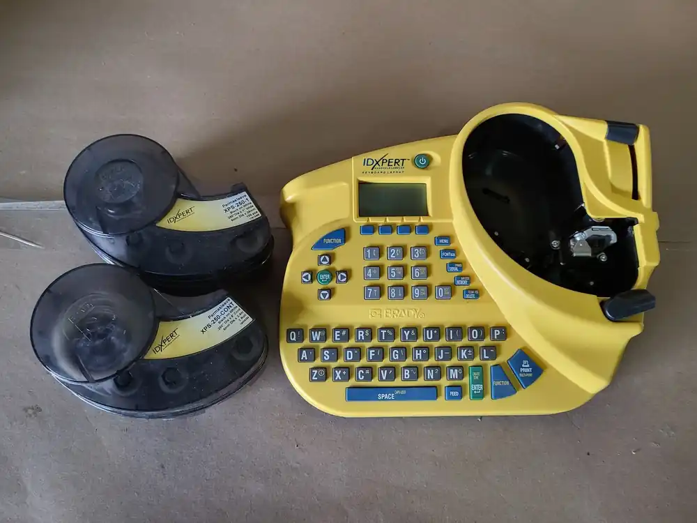 IDXPERT Handheld Labeler Keyboard Layout