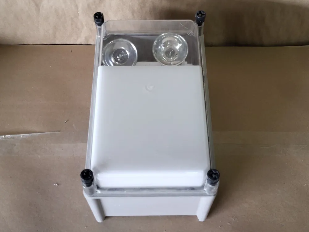 120/347 VAC, 12 VDC Lumacell Emergency Battery Unit RG12S72-W4T/AT