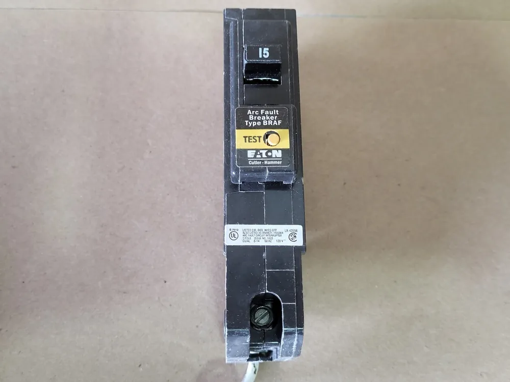 15 Amp, 1 Pole, 120 volts Circuit Breaker BR115AF