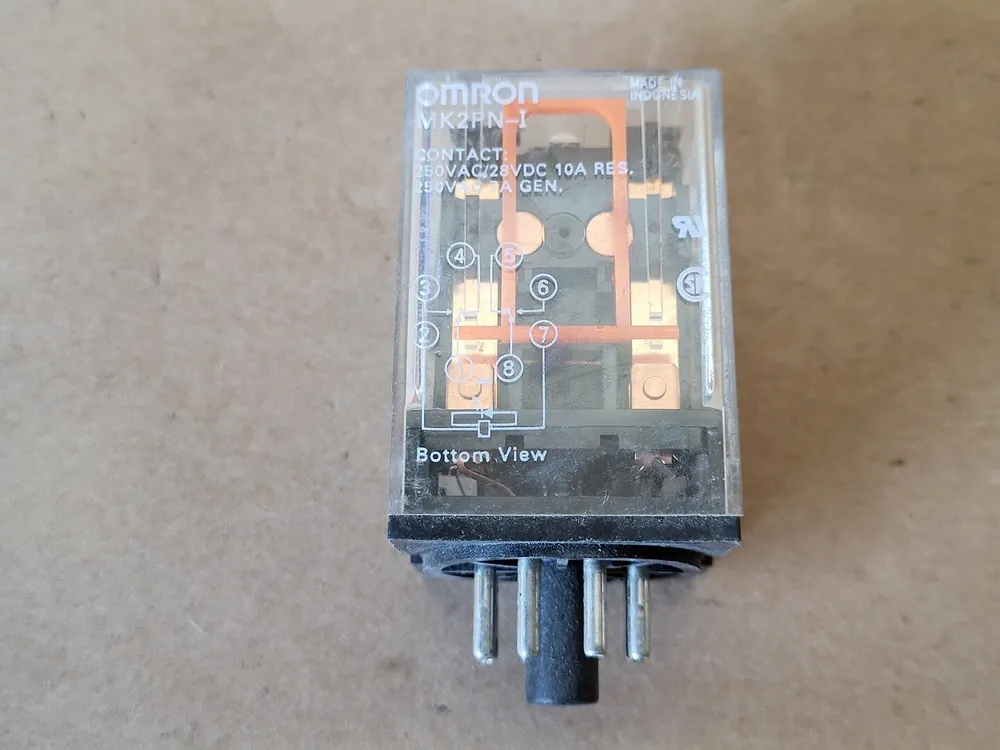 10 Amp, 28 VDC, 8-Pin Purpose Relay MK2PN-I