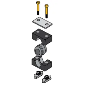 HEAVY RUBBER INSERT 28MM RAIL