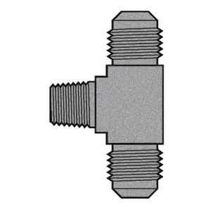 3/16" SAE 45° x 3/16" SAE 45° x 1/8" NPTF Male