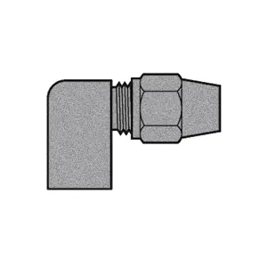 1/4" Air Brake x 1/8" NPTF Female Pipe 90°