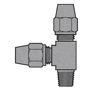 1/4" Air Brake x 1/8" NPTF Male Pipe x 1/4" Air Brake