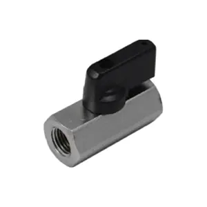 Mini Ball Valve, 3/8" NPTF Female