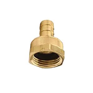 5/8" Hose Barb x 3/4" NH Garden Hose Female Swivel