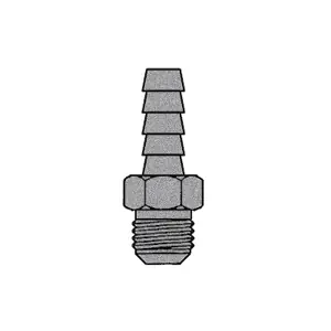 1/4" Hose x 3/8" SAE 45° Male