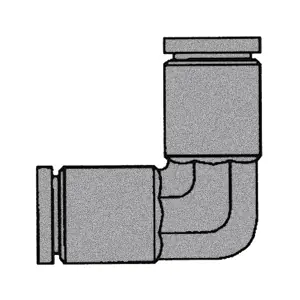 5/32" PUSH-IN Tube Union 90°
