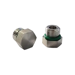 3/16" SAE/ORB Hex Head Plug, 316 SS