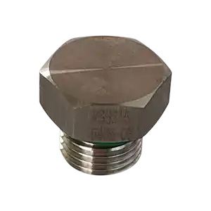 1/2" SAE/ORB Hex Head Plug, 316 SS